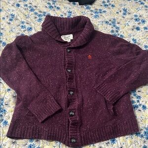 Original Penguin Kids' Maroon Cardigan